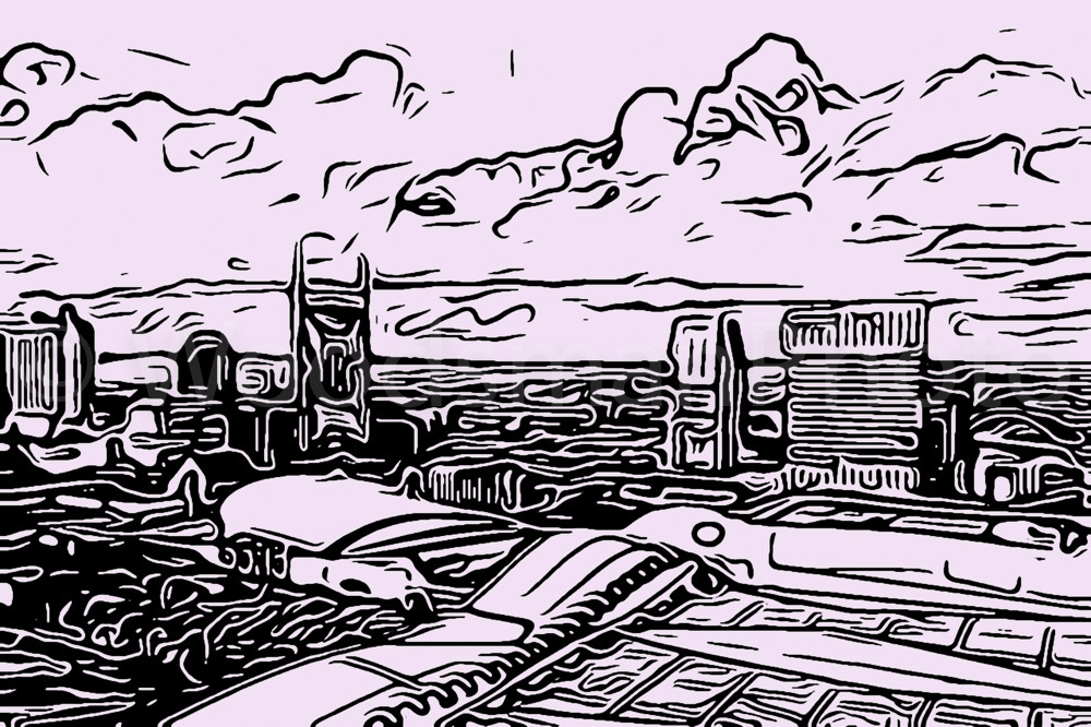Downtown_Nashville_Line_Art